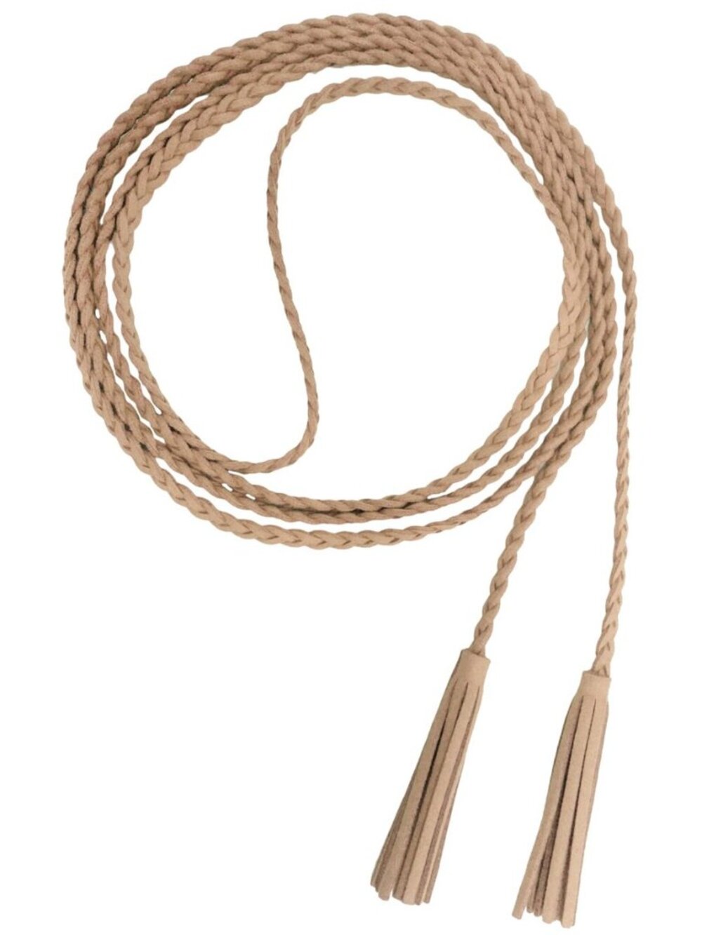 Women's Waist Belt Woven Tassels Chain Belt Skinny Belt for Skirt Dress PDW0042